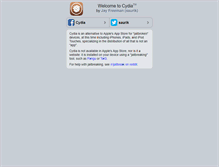 Tablet Screenshot of cydia.saurik.com